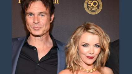 Christie Clark reacciona ante el repentino fallecimiento de Patrick Muldoon, quien fuera su interés amoroso en la serie 'Days of Our Lives'.