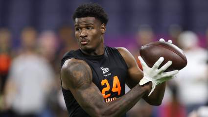 Los Giants estarían interesados ​​en un prometedor receptor abierto antes del Draft de la NFL de 2026.