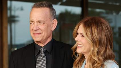 Rita Wilson y Tom Hanks se ven muy enamorados en una rara aparición pública juntos: FOTOS