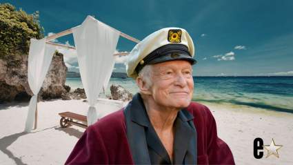 La ex de Hugh Hefner contrae matrimonio en una boda secreta en una isla.