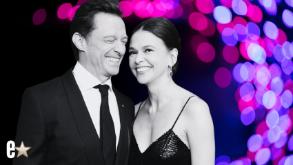 Hugh Jackman y Sutton Foster lucen radiantes de felicidad juntos en unas nuevas y románticas fotos.