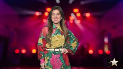 VIDEO: Kelly Clarkson reacciona de forma adorable al enterarse de que una de sus parejas favoritas de Hollywood fue votada "3 millones de veces" para ayudarla a ganar "American Idol".