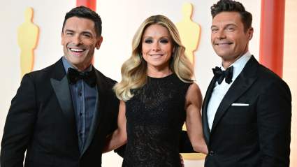 Kelly Ripa bromea sobre una peculiaridad de Ryan Seacrest frente a las cámaras.