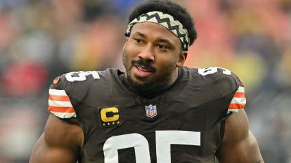 Los 49ers destacan en una importante propuesta de intercambio por Myles Garrett de los Browns.