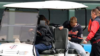 La lesión de Parker Meadows, de los Tigers, provoca reacciones tras una aparatosa colisión.