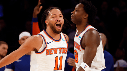 Jalen Brunson envía un mensaje después de que los Knicks ganaran el tercer partido sin OG Anunoby.