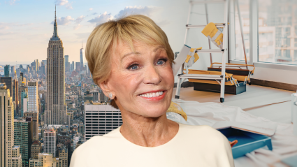 Barbara Corcoran, estrella de 'Shark Tank', muestra las reformas de su 'apartamento de ensueño' en Nueva York.
