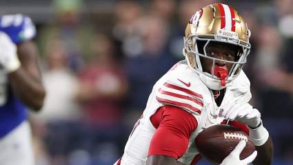 El receptor de los 49ers, Brandon Aiyuk, es catalogado como "intransferible".