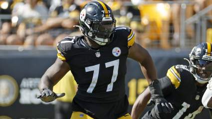 Broderick Jones, de los Steelers, hace una preocupante admisión de lesión durante los entrenamientos voluntarios.