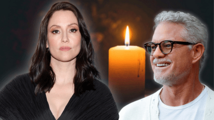 Chyler Leigh dice que no pudo parar de llorar tras el fallecimiento de Eric Dane.