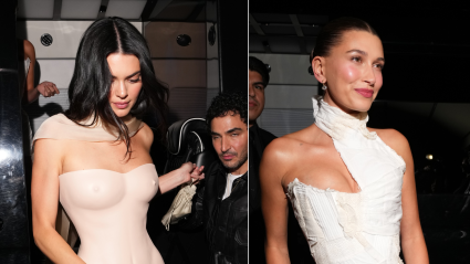 Hailey Bieber y Kendall Jenner dejan a todos boquiabiertos camino a la fiesta posterior a la Met Gala 2026: Video