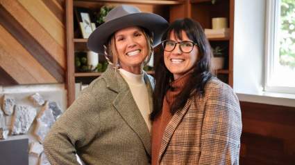 Leslie Davis, de HGTV, revela su "lenguaje del amor" en un tierno momento con su prometido Donald Reidy.