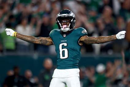 DeVonta Smith, de los Eagles, acierta una predicción que podría cambiarlo todo.