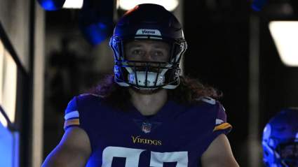 TJ Hockenson, de los Vikings, se enfrenta a la realidad en su última temporada.
