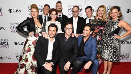 John Brotherton revela la reunión de 'Full House' en el set de su nueva película.