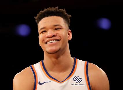 Kevin Knox publica novedades sobre su vida en medio de la racha de playoffs de los New York Knicks.