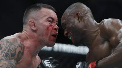 Kamaru Usman reacciona a la salida de Colby Covington de la UFC.