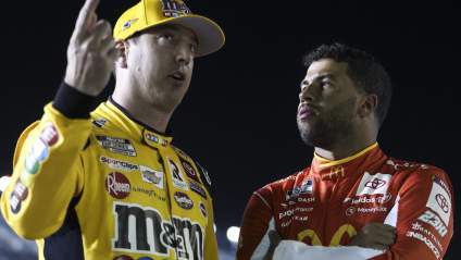 Bubba Wallace envía un mensaje personal a Kyle Busch horas después de la trágica noticia de NASCAR.