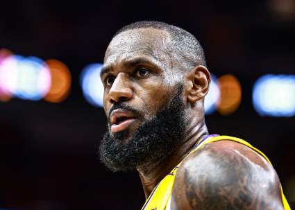 La estrella de Los Angeles Lakers, LeBron James, está a punto de hacer historia en la NBA contra los Thunder.