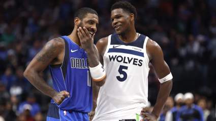 Anthony Edwards presiona a los Wolves para que fichen a Kyrie Irving tras la reorganización de los Mavericks.