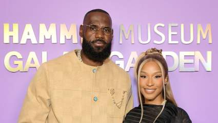 LeBron James comparte un mensaje personal con su esposa Savannah durante los playoffs de la NBA.