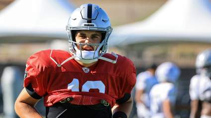 El mariscal de campo de los Raiders, Aidan O'Connell, recibe una etiqueta temida.