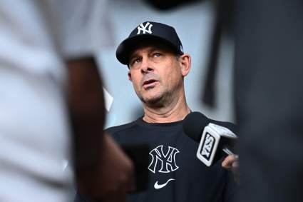 Aaron Boone hace una declaración sincera sobre el jugador de los Yankees de Nueva York que fue relegado.