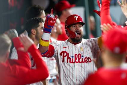 El ritmo de jonrones de Kyle Schwarber rivaliza con el de Barry Bonds.