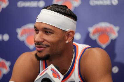 La estrella de los New York Knicks, Josh Hart, publica un mensaje viral tras el partido contra los Hawks.