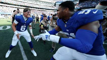 Abdul Carter critica al mariscal de campo de los Giants, Jaxson Dart, por la presentación del presidente Trump