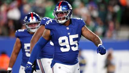 Los Giants reciben instrucciones de "llamar" al liniero defensivo de 66.5 capturas tras el golpe de Roy Robertson-Harris.