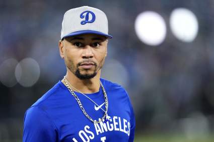 Los Dodgers de Los Ángeles anuncian la decisión sobre Mookie Betts para el último partido de la serie contra los Angels.