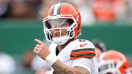 El mariscal de campo de los Browns, Dillon Gabriel, recibe malas noticias sobre su futuro.