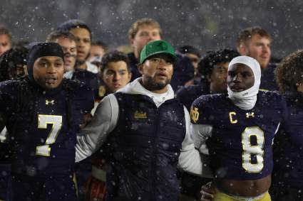 El entrenador en jefe de Notre Dame, Marcus Freeman, da su opinión sincera sobre los rumores de la NFL.