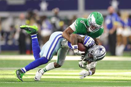 El exdefensa titular de los Giants se reúne con su rival.
