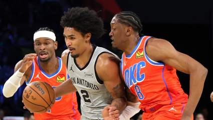 Los Spurs reciben un gran respiro ya que la lesión de la estrella del Thunder mejora antes del quinto partido.