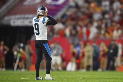 El mariscal de campo de los Panthers, Bryce Young, habla sobre la autocomplacencia y sobre cómo aprovechar el éxito en los playoffs de 2025 en 2026.
