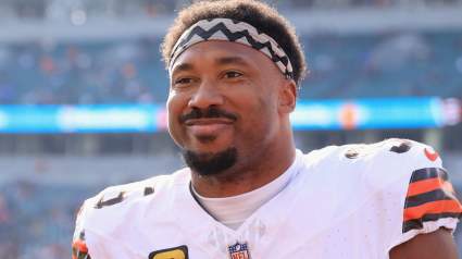 Myles Garrett de los Browns recibe una predicción que marcará un récord.