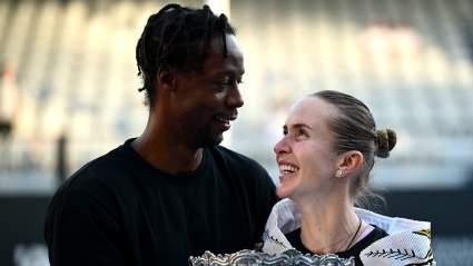 Elina Svitolina reprende a su marido por una foto no autorizada antes del Abierto de Italia.