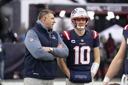 Drake Maye se enfrenta a fuertes críticas por sus comentarios sobre Mike Vrabel y Dianna Russini.