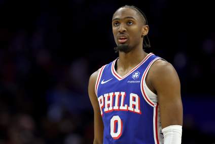 Tyrese Maxey, de los Philadelphia 76ers, explica su juego pasivo en la derrota del tercer partido contra los Knicks.