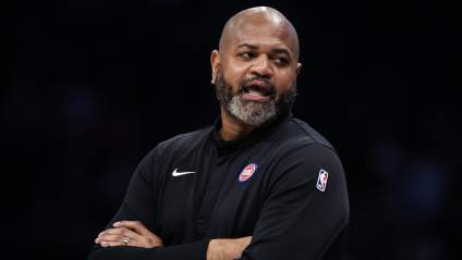 El tirador estrella de los Pistons enfrenta importantes dudas sobre su lesión de cara al tercer partido contra los Cavs.