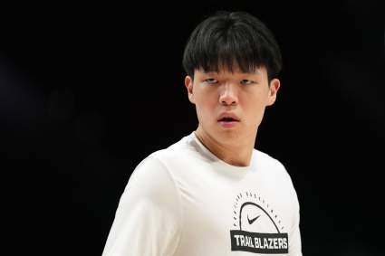 El pívot de los Blazers, Yang Hansen, deja claras sus intenciones sobre su temporada de novato.