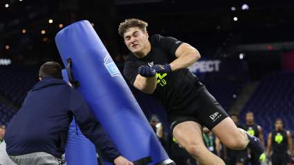El ex destacado jugador de Michigan, Jimmy Rolder, está causando impacto durante los entrenamientos voluntarios de los Lions.