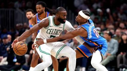 Jaylen Brown ataca de forma mezquina a la SGA en medio de acusaciones de "mal perdedor".