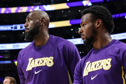 Bronny James, de Los Angeles Lakers, opina sobre el futuro de LeBron James en la NBA.