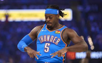 Las malas noticias podrían obligar a los Thunder a buscar que Lu Dort se encienda en el crucial quinto partido contra los Spurs.