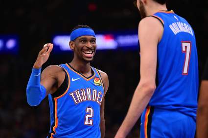 Alex Caruso se pronuncia sobre SGA antes del cuarto partido entre Thunder y Lakers.