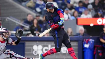 Los Blue Jays hacen un anuncio sobre George Springer antes del partido contra los Rays.