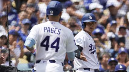Los Dodgers modifican su alineación contra los Bravos; Pages pasa al puesto número 3.